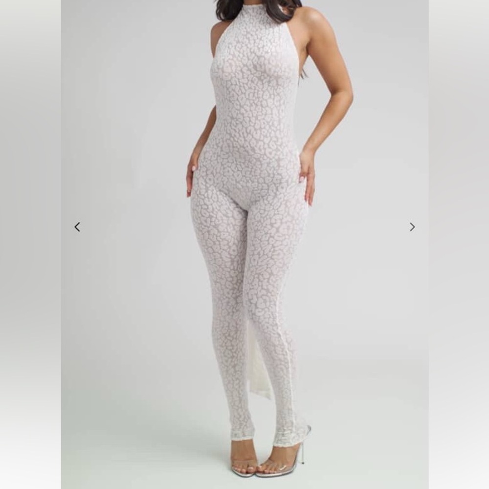 Naked Wardrobe Halter top Jumpsuit
